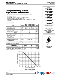 Datasheet TIP36B manufacturer Motorola