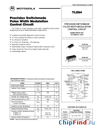 Datasheet TL594CD manufacturer Motorola