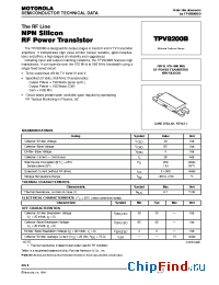 Datasheet TPV8200B manufacturer Motorola