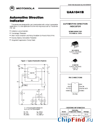 Datasheet UAA1041B manufacturer Motorola