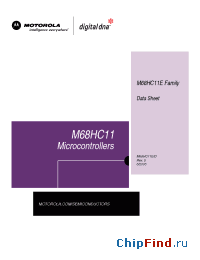 Datasheet XC68HC711E9VFS2 производства Motorola