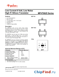 Datasheet MP4T682539 manufacturer M-pulse