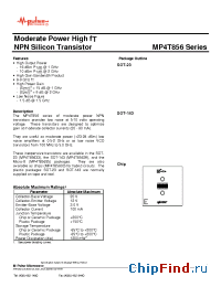Datasheet MP4T856 manufacturer M-pulse