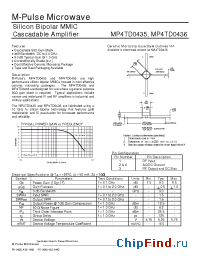 Datasheet MP4TD0435T manufacturer M-pulse