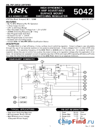 Datasheet MSK5042E manufacturer M.S. Kennedy