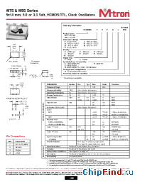 Datasheet M7S manufacturer MtronPTI