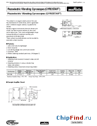 Datasheet ENC-03M manufacturer Murata