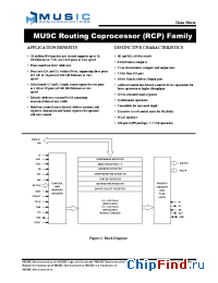 Datasheet MU9C4K64-70TDC manufacturer Music
