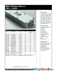 Datasheet NMA-5102 manufacturer Micronetics Wireless