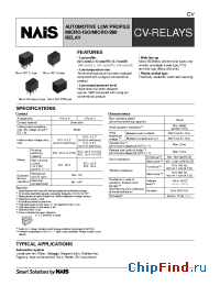 Datasheet ACV13212 manufacturer Nais