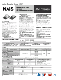 Datasheet AMP1009 manufacturer Nais