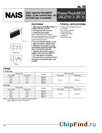 Datasheet AQZ105 manufacturer Nais