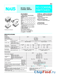 Datasheet ARD10012Q manufacturer Nais