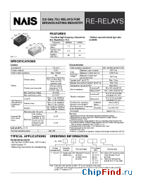 Datasheet ARE1303 manufacturer Nais