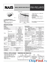 Datasheet ARX1012 производства Nais