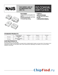 Datasheet ARZ140N12 manufacturer Nais