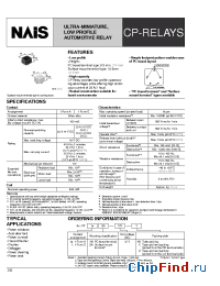 Datasheet CP1-12 manufacturer Nais