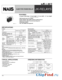 Datasheet JK1APF-6V manufacturer Nais