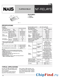 Datasheet NF2EB-24V manufacturer Nais