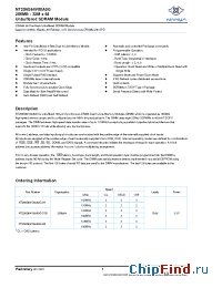 Datasheet NT256S64V88A0G-75B manufacturer Nanya