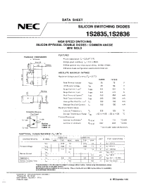 Datasheet 1S2835 manufacturer NEC