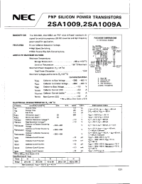 Datasheet 2SA1009A производства NEC