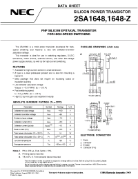 Datasheet 2SA1648-Z производства NEC