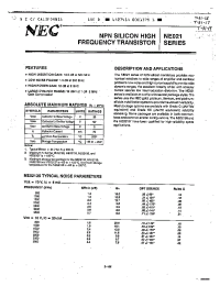 Datasheet 2SC1560 manufacturer NEC