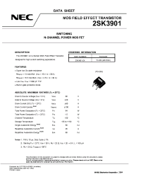 Datasheet 2SK3901-ZK manufacturer NEC