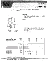 Datasheet 2V5P4M manufacturer NEC