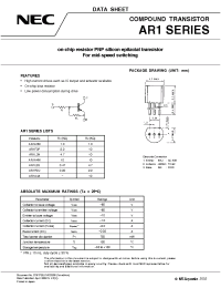 Datasheet AR1F3P manufacturer NEC