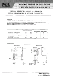 Datasheet B546 manufacturer NEC