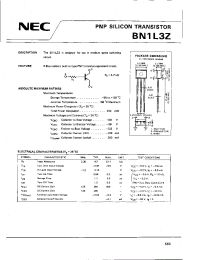 Datasheet BN1L3Z manufacturer NEC