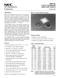 Datasheet CMOS-8L manufacturer NEC