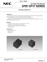 Datasheet EP1F-B3N1 manufacturer NEC