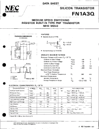 Datasheet FN1A3Q manufacturer NEC