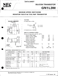 Datasheet GN1L3M производства NEC