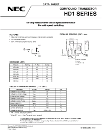 Datasheet HD1A4M производства NEC