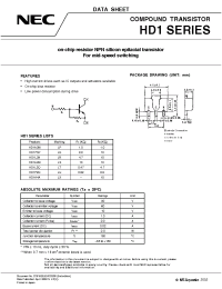 Datasheet HD1L3N manufacturer NEC