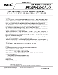 Datasheet M14911EJ7V0DS00 manufacturer NEC