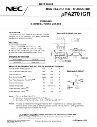 Datasheet NDL7408PL manufacturer NEC