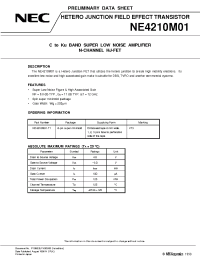 Datasheet NE4210M01-T1 производства NEC