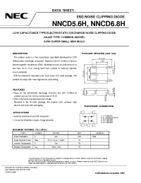 Datasheet NNCD5.6H производства NEC