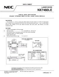 Datasheet NX7460LE-BA manufacturer NEC