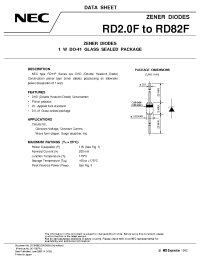 Datasheet RD12F manufacturer NEC