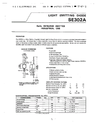 Datasheet SE302A manufacturer NEC