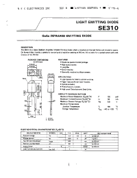Datasheet SE310 manufacturer NEC
