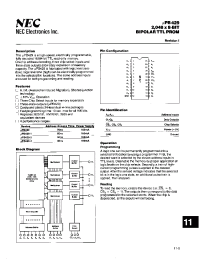 Datasheet UPB429-2 manufacturer NEC