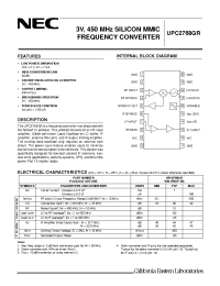 Datasheet UPC2768GR-E1 manufacturer NEC