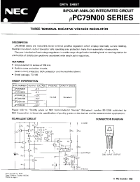 Datasheet UPC79N08H manufacturer NEC